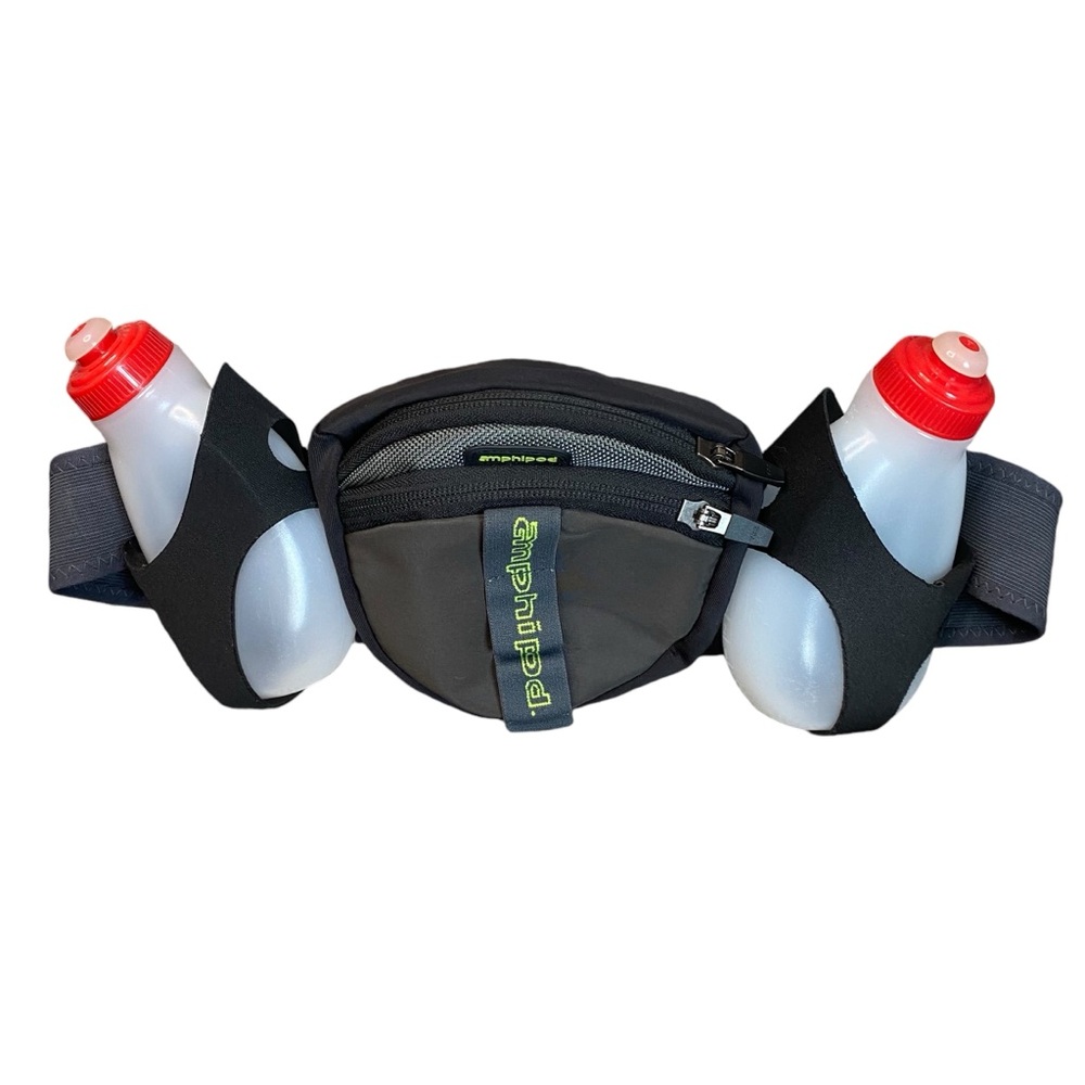 Amphipod Hydration Belt Pack Running Hiking Bottle Holder Gear Carrier Bag